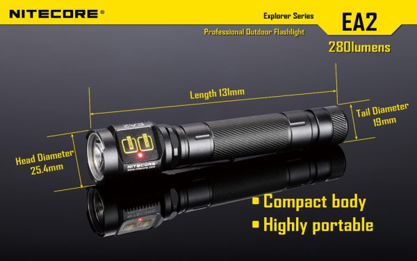 SVETILKA NITECORE LED EA2 - Slika 3